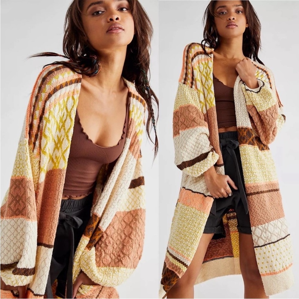 Free People Love and Kisses Cardi